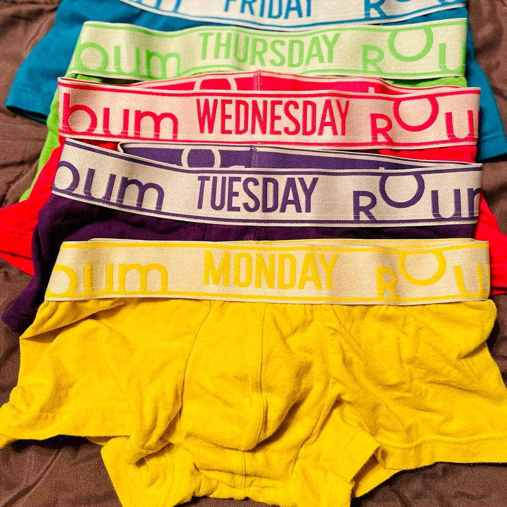 5 Rounderbum M-F underwear set